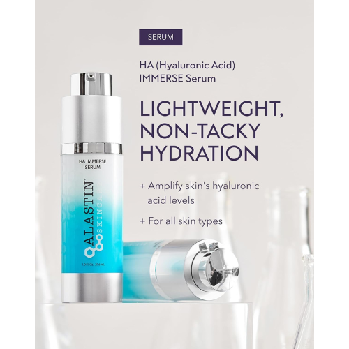ALASTIN HA IMMERSE Hyaluronic Acid Face Serum 1 Oz. (29.6mL)