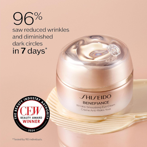 Shiseido Benefiance Wrinkle Smoothing Eye Cream 15 ml 2Pack