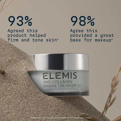 ELEMIS Pro-Collagen Marine Cream SPF 30 Anti-Wrinkle Daily Moisturizer 50ml