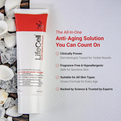 LifeCell Ultra Concentrated All In One Anti-Aging Cream 2.54 oz / 75 ml