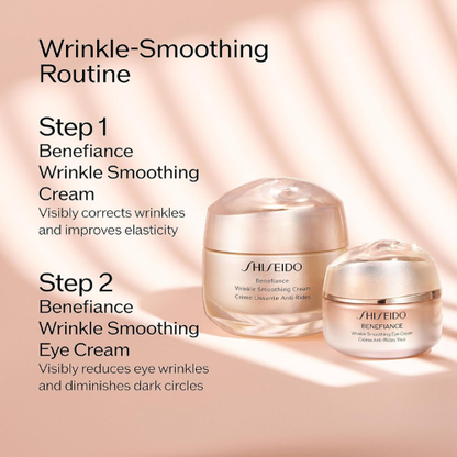 Shiseido Benefiance Wrinkle Smoothing Eye Cream 15 ml 2Pack