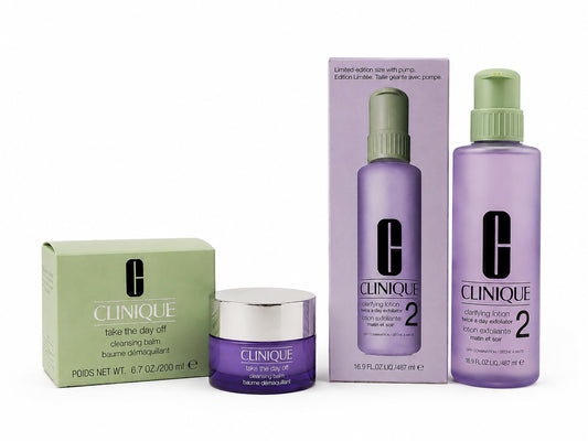 Clinique Take The Day Off Balm & Clarifying Lotion 2 Skincare Set