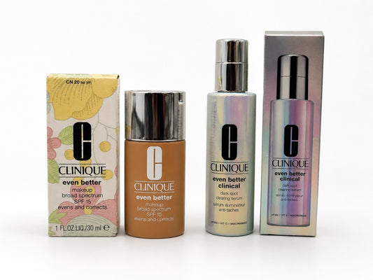 Clinique Even Better Foundation & Dark Spot Serum Set